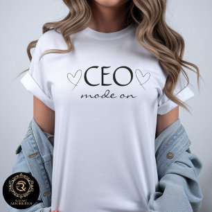 VD-läge På Chef Citat Affärskasual T Shirt
