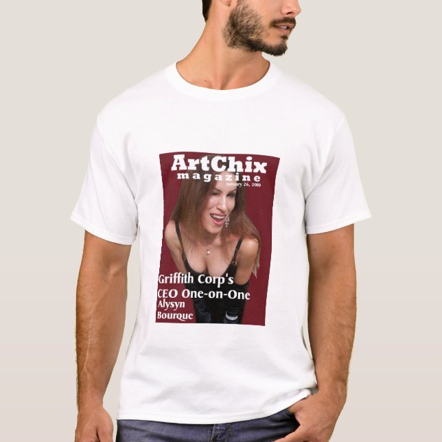 VD:N ARTCHIX FÖR ALYSYN BOURQUE TÄCKER T-SHIRT (Framsida)