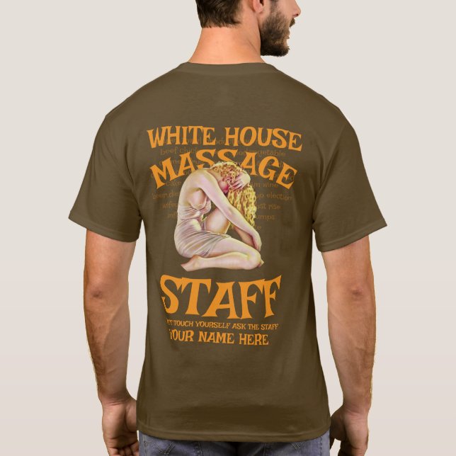 VD STD Golf Trump Atletisk Sport Tröja TSHIRTS T (Baksida)