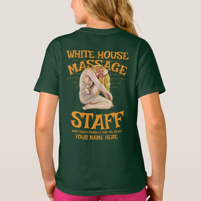 VD STD Golf Trump Atletisk Sport Tröja TSHIRTS T (Baksida)