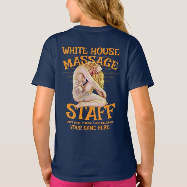 VD STD Trump Inte Gör Amerika Stort Igen MAGA T Shirt (Baksida)