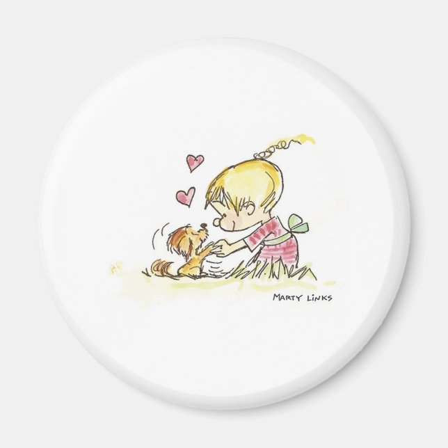 VDA-006 Doggy Devotion Magnet (Framsidan)