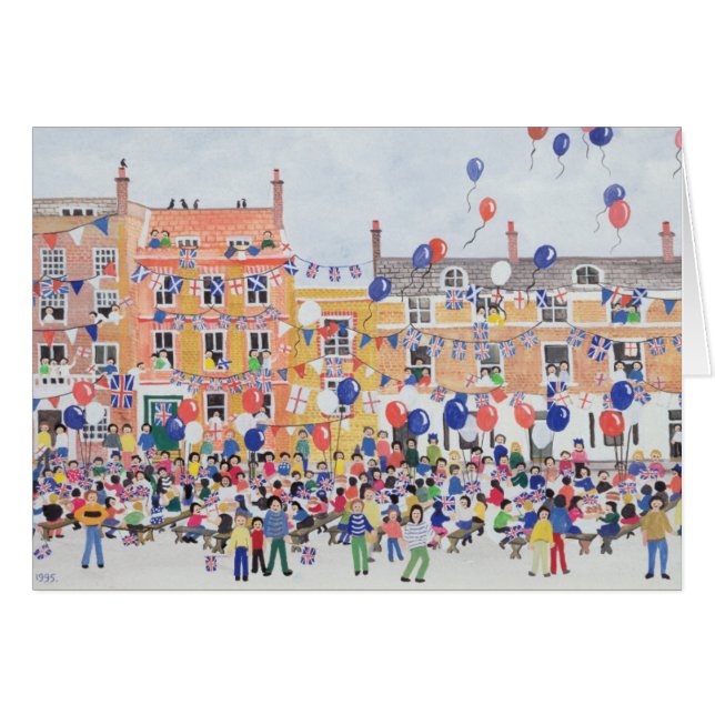 Ve-dagfiranden 1995 hälsningskort (Framsidan Horizontal)