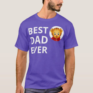 Vebyhogh Daniel Tiger Best Pappa Now Pappor T Shirt