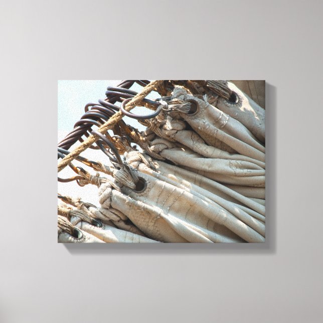 Veck av seglar canvastryck (Framsida)