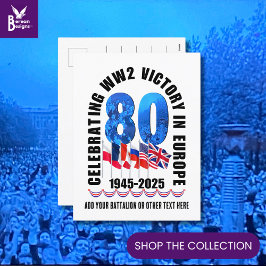 VECKA2:s 80-årsjubileum i Europa Helg Vykort