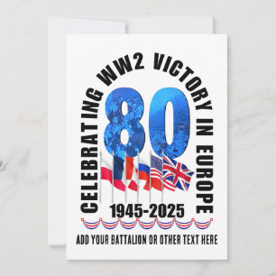 VECKA2:s 80-årsjubileum i Europa Inbjudningar
