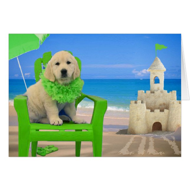 Vecka 8 - Strandlilja Hälsningskort (Framsidan Horizontal)