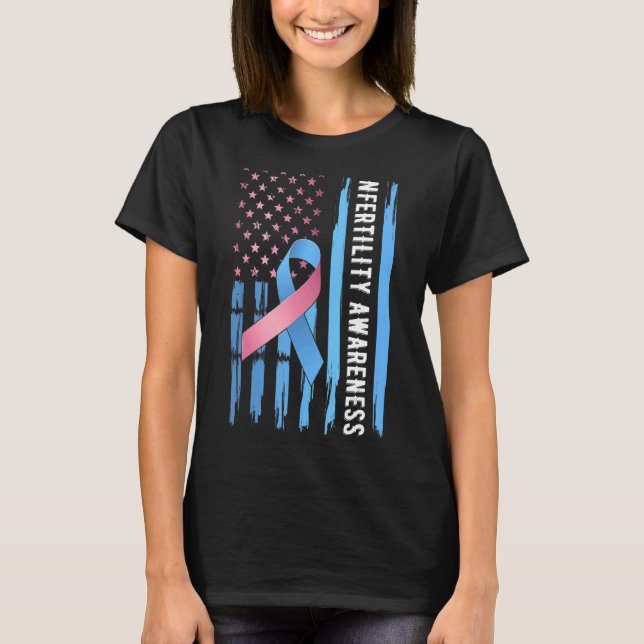 Vecka för nationell infertilitet t shirt (Framsida)