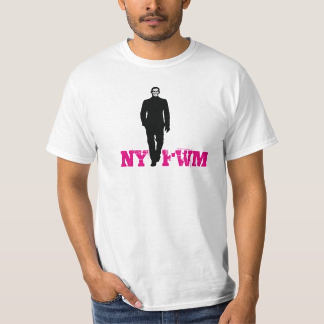 Vecka för #NYFWMNew York mode T-shirt (Framsida)