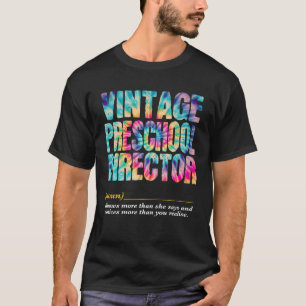 Vecka med förhandsbedömning av förskoledirektören t shirt