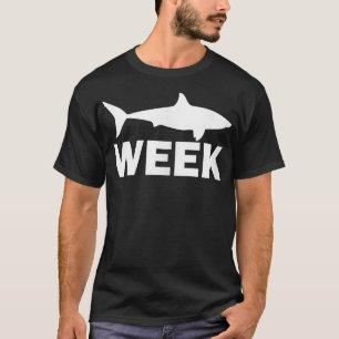 Vecka med Shark Funny Sharks Underbar Discovery Ti T Shirt