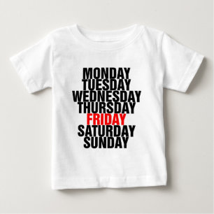 Veckans dagar t-shirt