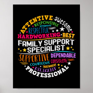 Veckans fantastiska familjestödsspecialist poster