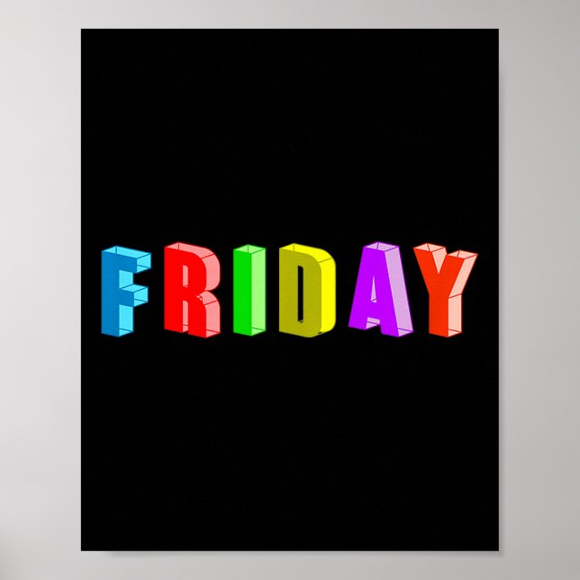 Veckodag Enkel Grupp Halloween Kostym Frida Poster (Framsidan)