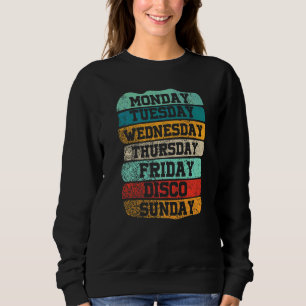 Veckodagar Arbetar Måndag Onsdag Fredag Lördag Dis T Shirt