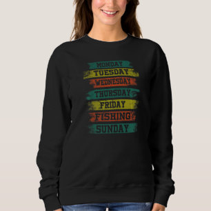 Veckodagar Arbetar måndag onsdag fredag lördag Fis T Shirt