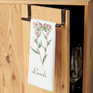 *Veckodagar FR2.1LUN (Lundi) - Kökshandduk