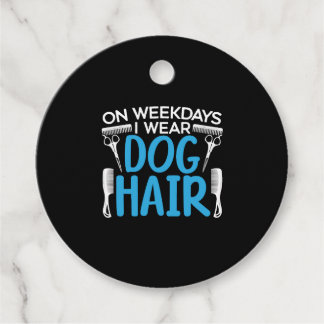 Veckodagar I Bära Hund Hair Hund älskare Hund Groo Gåvor Etiketter