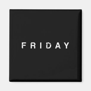 Veckodagar Måndag Tisdag Onsdag Torsdag Magnet