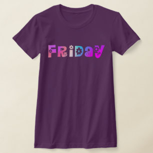 Veckodagen Fredag T-Shirt