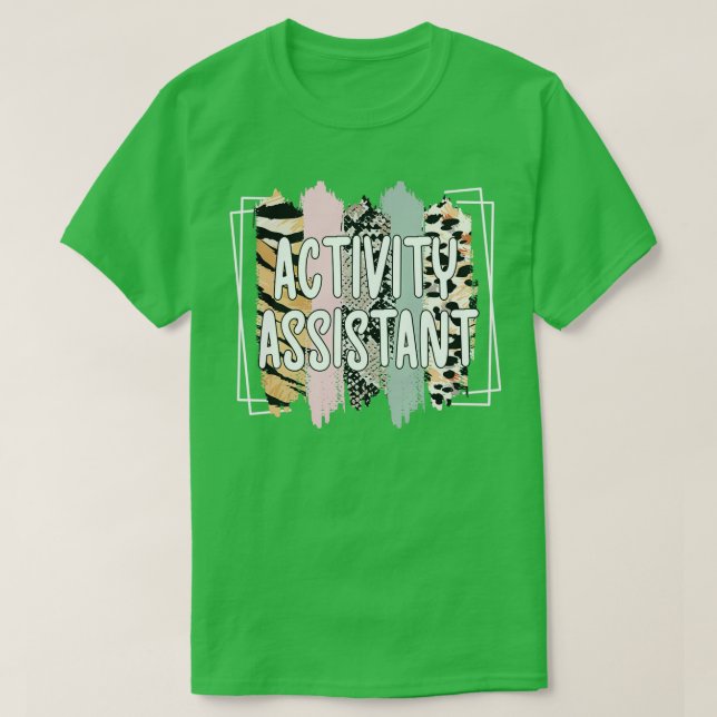 Veckogåva från aktivitetsassistenten Professionell T Shirt (Design framsida)