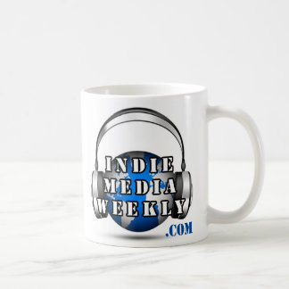 Veckologotypmugg för Indie massmedia Kaffemugg