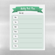 Veckomålplannergrönt