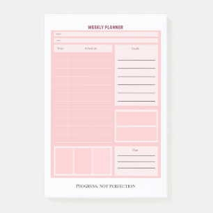 Veckoschema Post-it Block