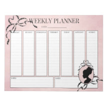 Vecly Planner Victorian Stil 60-talets Cameo-Antec
