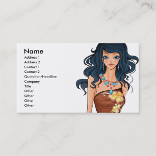 Vector_Beauties_-0005, Namn, Adress 1, Adress... Visitkort