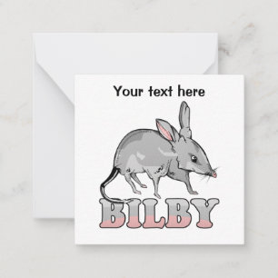 Vector Bilby Anteckningskort