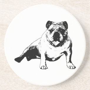 Vector Bulldog Design Underlägg