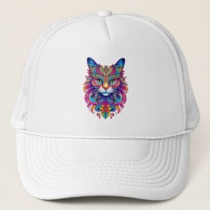 Vector Cat-Truckerkeps Keps