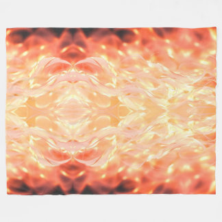 Vector Fire Ombre Fleece Blanket