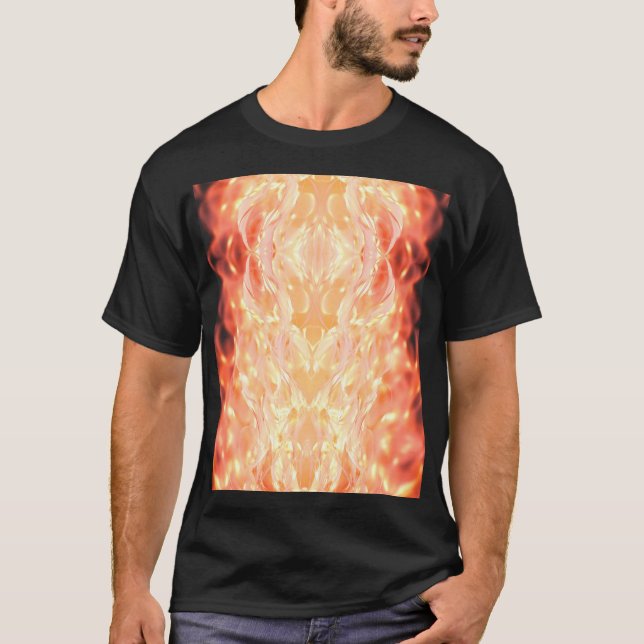 Vector Fire Ombre T-Shirt (Framsida)