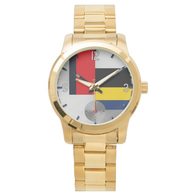 Vector Geometric Professional Designer Watch Armbandsur (Framsida)