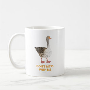 Vector Goose -  inte med mig Kaffemugg