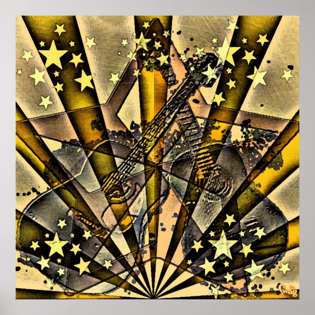 Vector Guitars Poster (Framsidan)