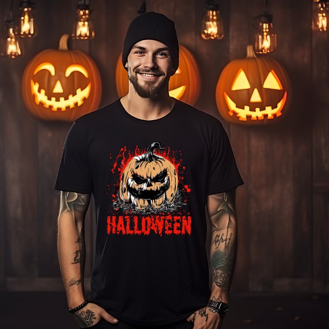 Vector-Illustration-Halloween T-Shirt (Skapare uppladdad)