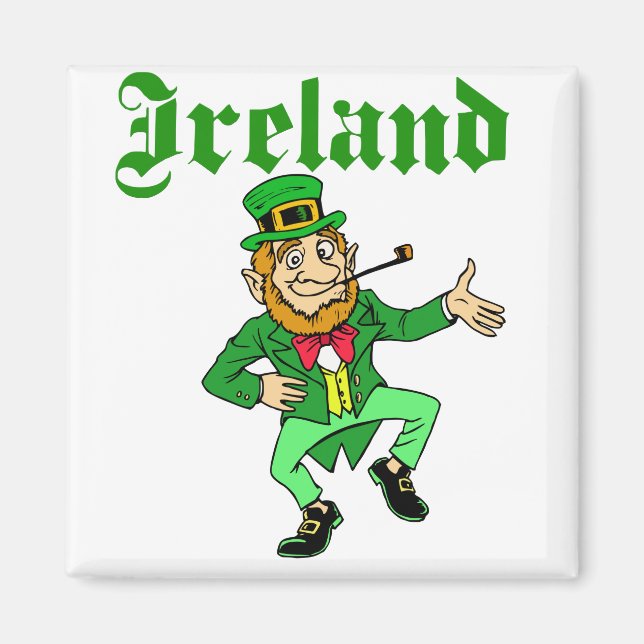 Vector - Leprechaun Ireland Magnet (Framsidan)