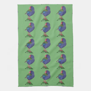 Vector takahe New Zealand Bird Kökshandduk