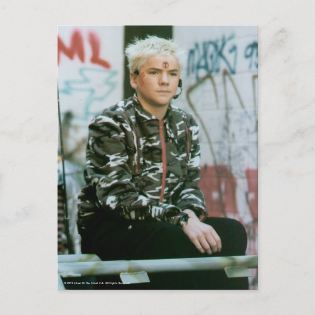 Ved stammen vykort (Framsida)