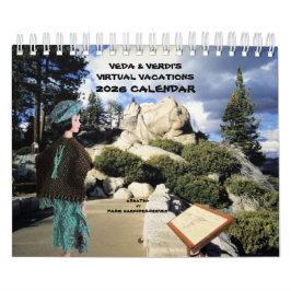 VEDA & VERDI'S VIRTUAL VACATIONS 2026 CALENDAR KALENDER