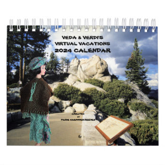 VEDA & VERDI'S VIRTUELLA VACATIONS 2024 CALENDAR KALENDER