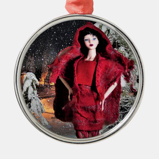 Vedas handvävda julprydnad i Mode Julgransprydnad Metall (Framsidan)