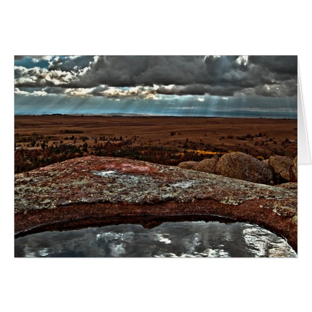 Vedauwoo Hälsningskort (Framsidan Horizontal)