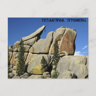 Vedauwoo, Wyoming Postcard Vykort