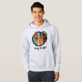 Vedge för livet vegetarisk / vegansk hoodie