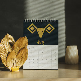 Vedic Zodiac Calendar i Geometric Art Kalender